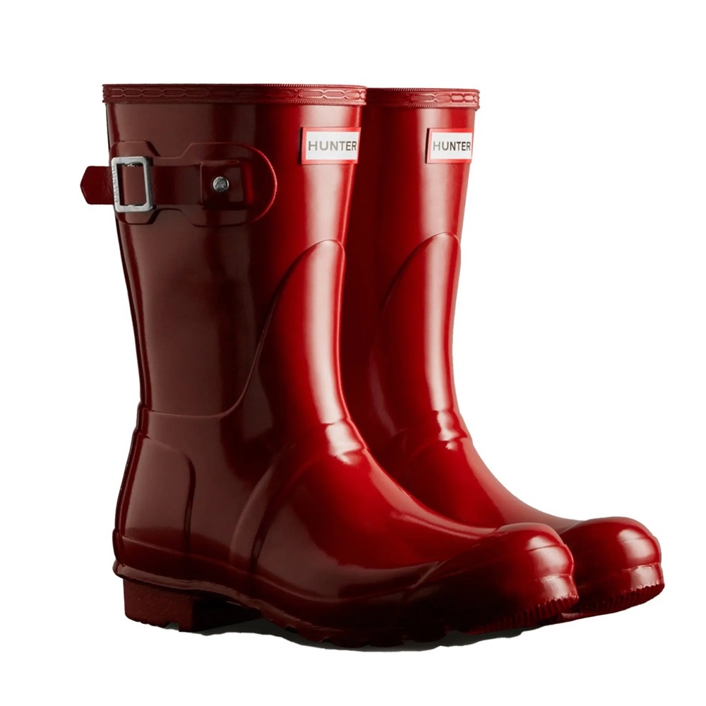 Women's Original Short Gloss Rain Boots - Military Red